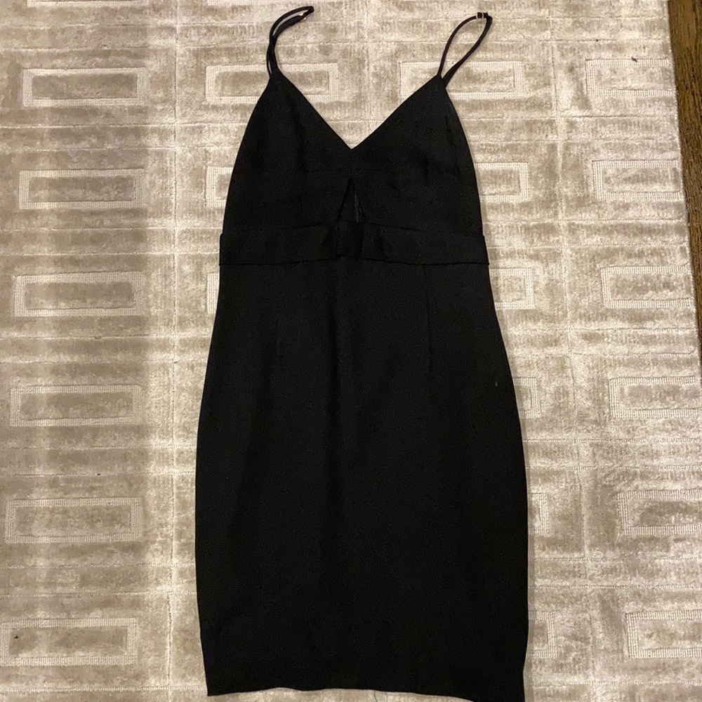 Black dress by Karina Grimaldi. Size small